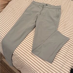 Lululemon Athletica Light Gray Chinos